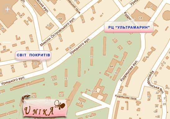 Карта проїзду до Центру перекладів(натисніть для збільшення)